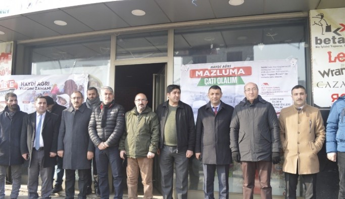 Ağrı’daki STK’lardan İdlib için yardım çağrısı
