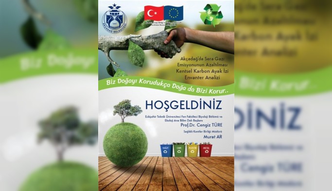 Akçadağ’ın ‘Karbon ayak izi’ çıkarıldı