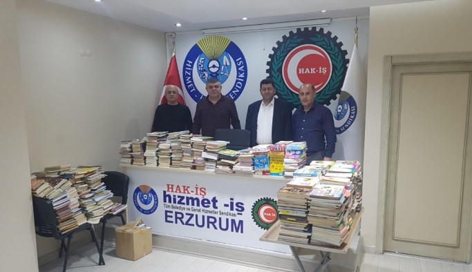 Hizmet İş Sendikası Erzurum Şubesi’nden anlamlı kampanya