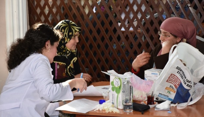 Köylerde sağlık taraması başladı
