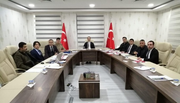 Malazgirt’te av komisyon toplantısı
