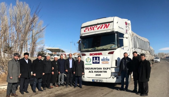 STK’lardan 600 bin mülteci için yardım tırı