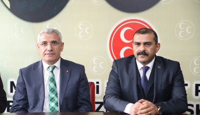 Başkan Güder’den MHP’li İlhan’a hayırlı olsun ziyareti