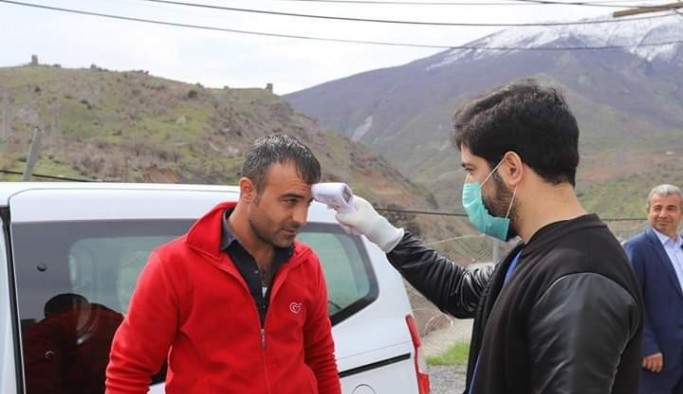 Kaymakam Öztürk, sağlık taramasını yerinde inceledi