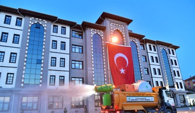 Virüs avcısı Covid-19 SAVAR Ankara sokaklarında