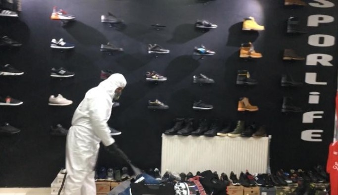 Yüksekova’da dezenfekte çalışmaları devam ediyor