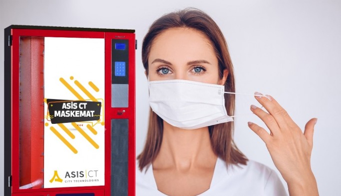 ASİS CT şehirlerde hızlı ve steril maske erişimini ‘Maskemat’ ile sağlayacak