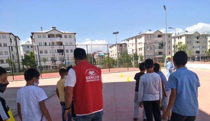 ‘Merkezim Her Yerde’ çocukların eğlencesi oldu