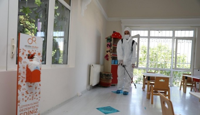 Başakşehir’in anaokulları korona virüse karşı güvende