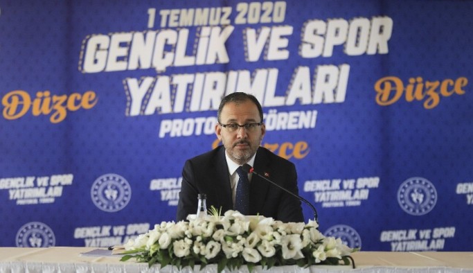 Gençlik ve Spor Bakanlığı’ndan Düzce için 32 Milyon TL’lik yatırım