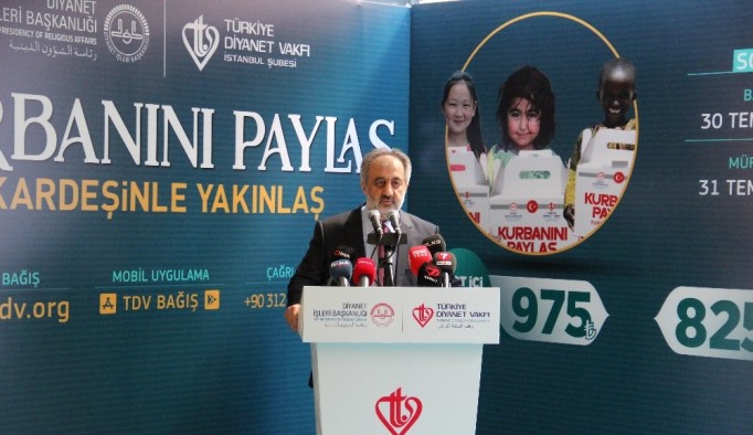 Vekalet yoluyla kurban kesim bedelleri belirlendi