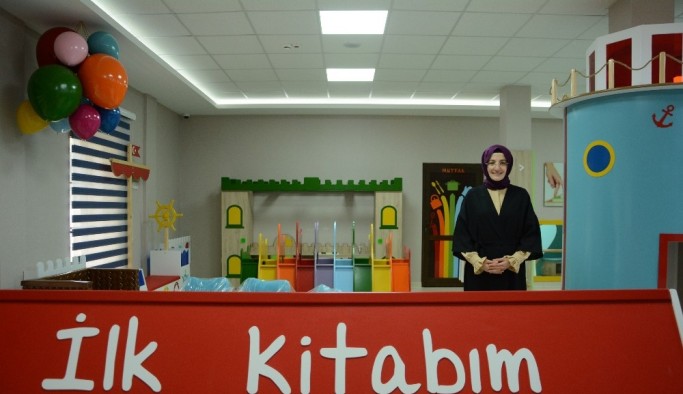 Akyurt Belediyesi’den ’Bebek Kütüphanesi’