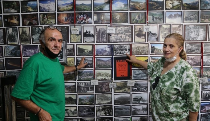 Artvinli yazar evini fotoğraf müzesine çevirdi