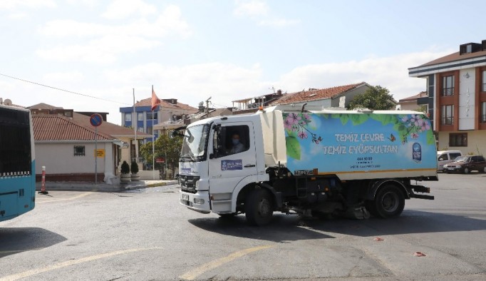 Eyüpsultan mahallelerinde temizlik seferberliği