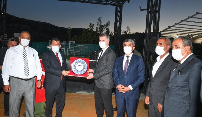 Gürkan, özel halk otobüsü esnafları ile bir araya geldi