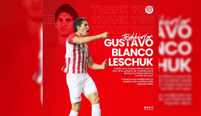 Gustavo Blanco Leschuk, İspanya’ya transfer oldu