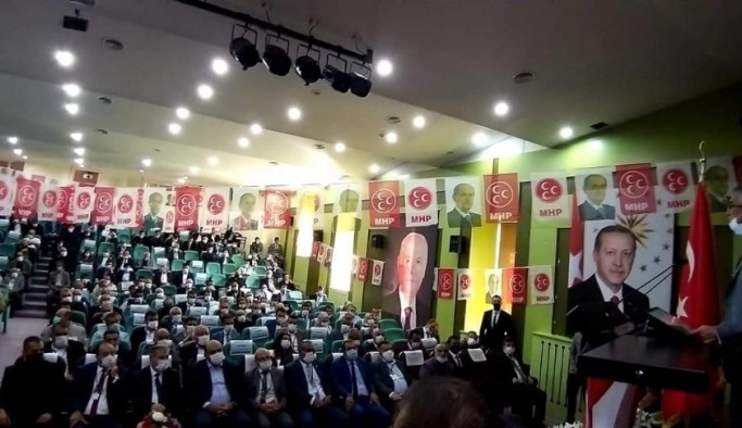 Naim Karataş, yeniden MHP Erzurum İl Başkanı seçildi