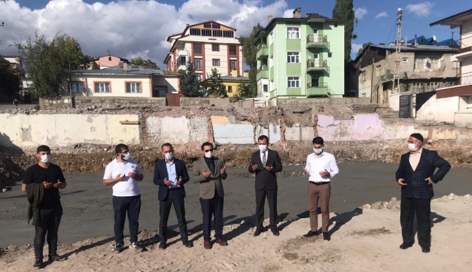 Sarıkamış Müftülük Binası’nın temeli atıldı