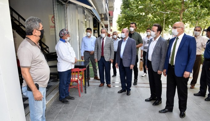 Selçuklu’da korona virüs denetimi