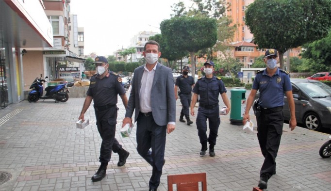 Alanya’da korona virüs denetimi