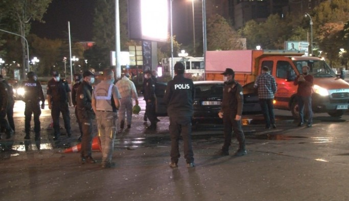 Ankara’da kadın sürücü ortalığı birbirine kattı: 3 yaralı