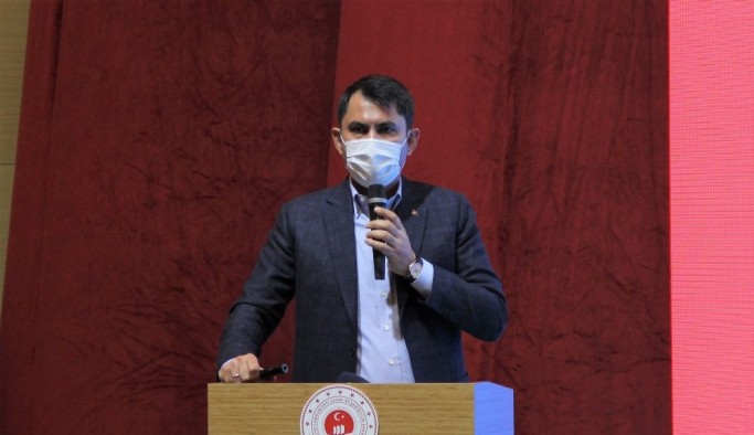Bakan Kurum: "İnşaatlar kasım ayı içerisinde başlıyor, 1 yılda tamamlanacak"