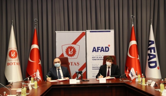AFAD ile BOTAŞ iş birliği protokolü imzaladı