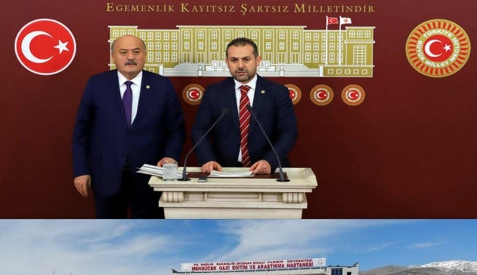 AK Parti Erzincan Milletvekilleri, hastaneye yapılan yenilikleri değerlendirdi