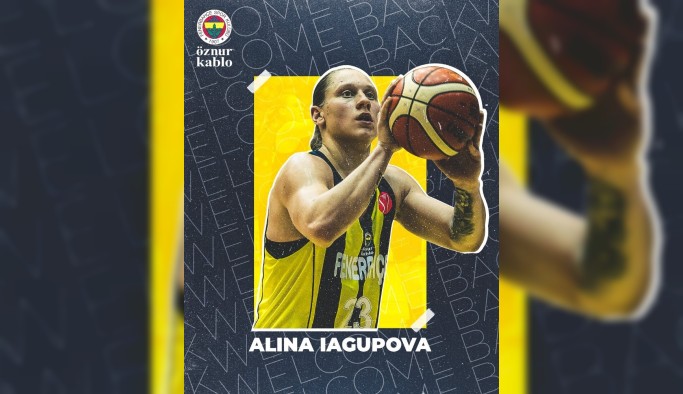 Alina Iagupova, yeniden Fenerbahçe'de
