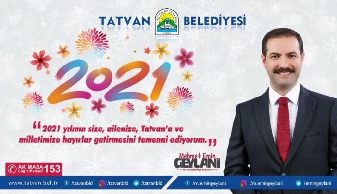 Başkan Geylani'den yeni yıl mesajı