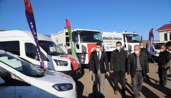 Bingöl Belediyesi araç filosunu güçlendirdi