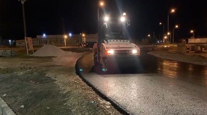 Bursa Büyükşehir Belediyesi 80 bin ton asfalt döktü