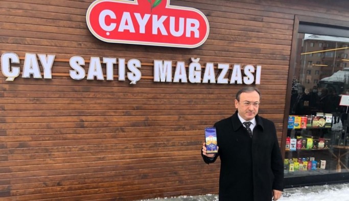 Çaykur'un 5. satış mağazası Erzurum'da açıldı