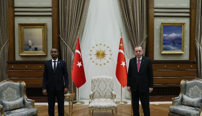Cumhurbaşkanı Erdoğan, Somali Adalet Bakanı'nı kabul etti