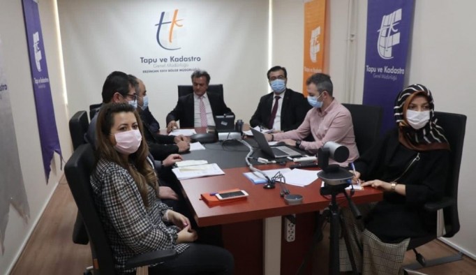 Dayıkaraca, Erzincan, Bayburt ve Gümüşhane müdürleriyle online toplantı yaptı