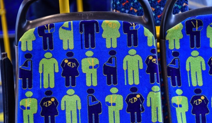 EGO otobüslerinin koltuk kılıfları yenilendi