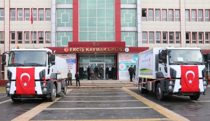 Erciş Belediyesi araç filosunu genişletti
