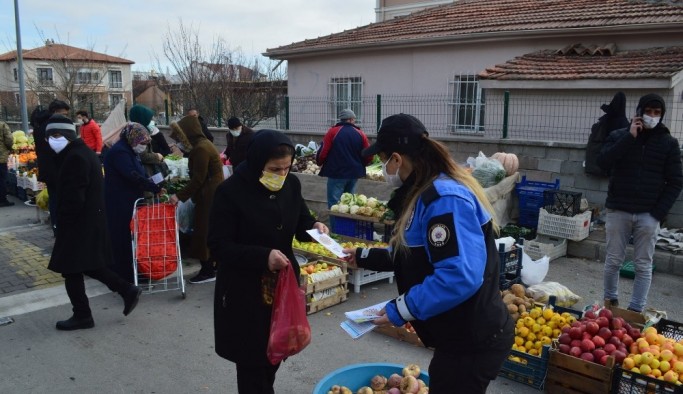 Erzincan polisinden broşürlü bilgilendirme