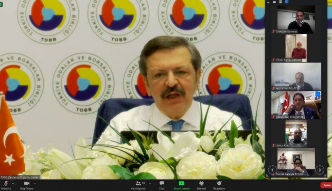 "Erzurum İş Dünyası Müşterek İstişare Toplantısı" TOBB Başkanı Hisarcıklıoğlu'nun katılımıyla gerçekleştirildi