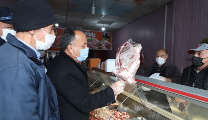 Hakkari'de et ürünleri işletmeleri denetlendi