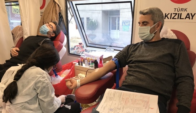 Iğdır'da kan bağışı kampanyası düzenlendi