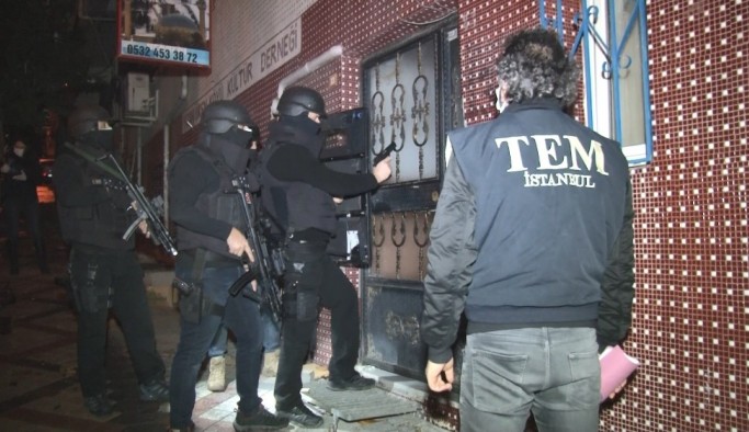 İstanbul'da PKK yapılanmasına yönelik operasyon: 5 şüpheli gözaltına alındı