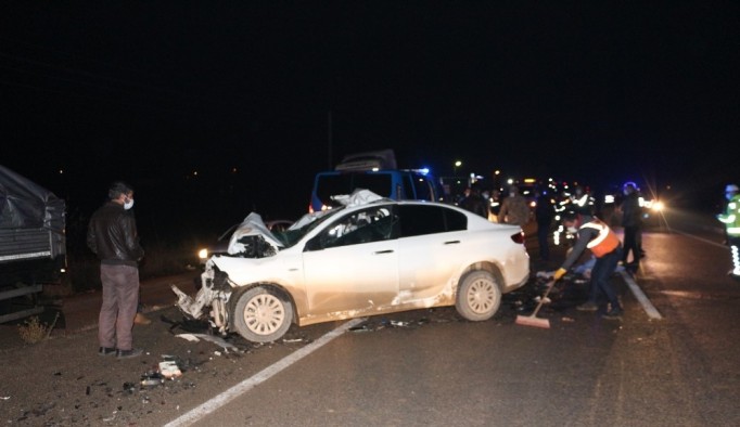 Malatya'da feci kaza: 3 ölü, 1 yaralı