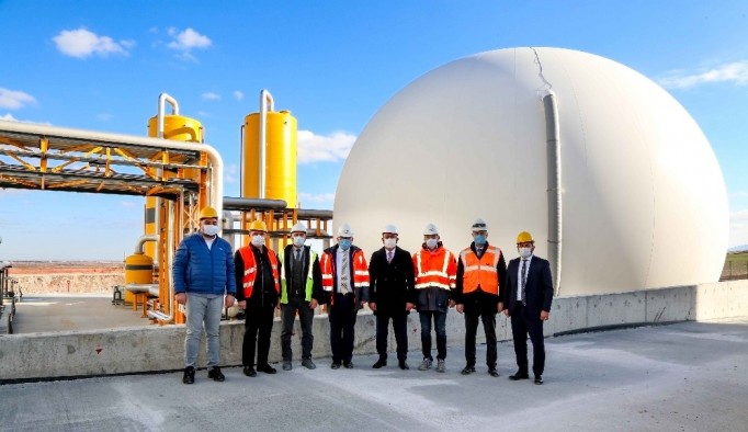 Meram'da atıklar, organomineral gübre ve 15 bin konut için elektriğe dönüşecek