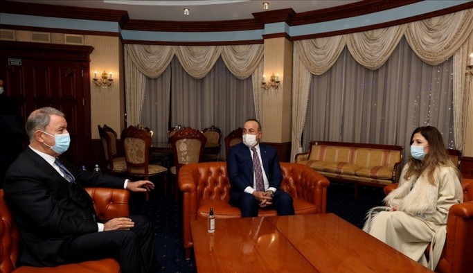 Millî Savunma Bakanı Akar ve Dışişleri Bakanı Çavuşoğlu Ukrayna'da