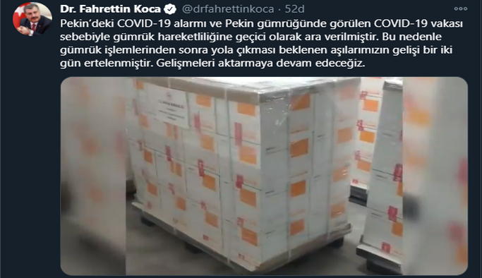 TAM BİZİM AŞILAR YOLA ÇIKACAKTI Kİ...