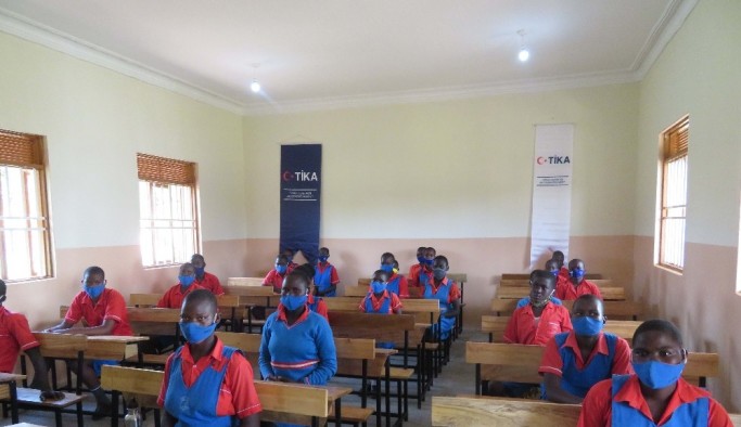 TİKA'dan Uganda'da eğitim altyapısına destek
