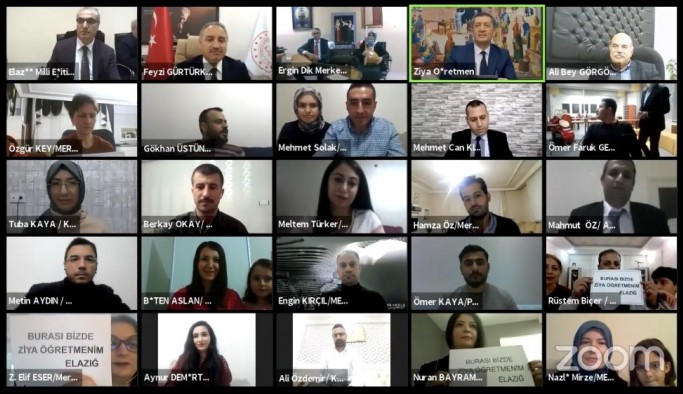 "Ziya Öğretmen ile Eğitim Buluşmaları" Elazığ'daydı