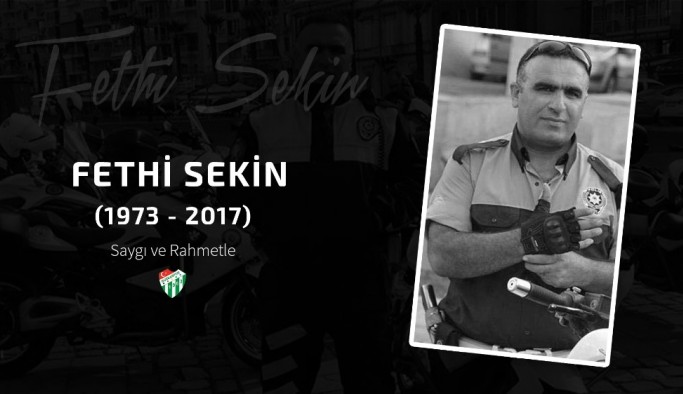 Bursaspor Kulübü, Fethi Sekin'i unutmadı