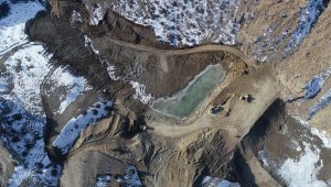 Büyükşehir gölet yapımına devam ediyor